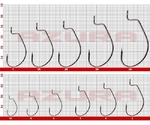 Гачки Azura Finesse Offset Hook №3/0